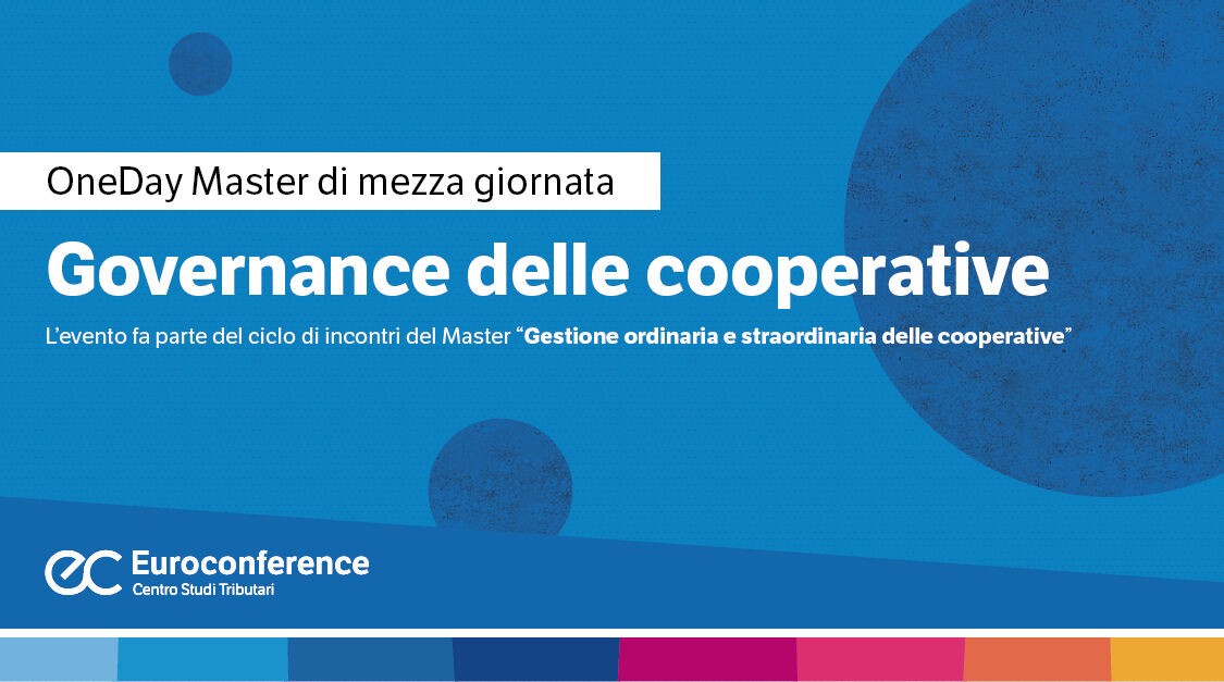 Immagine Governance delle cooperative | Euroconference